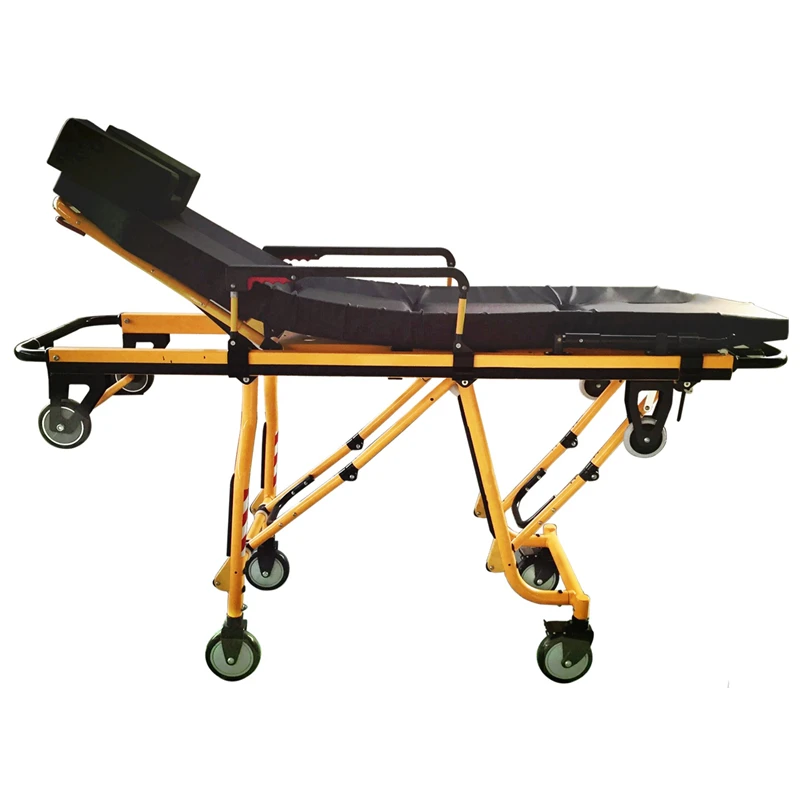 

Factory Supplier Hospital Rescue Bed Stretcher Medical Ambulance Stretcher From Dragon Medical