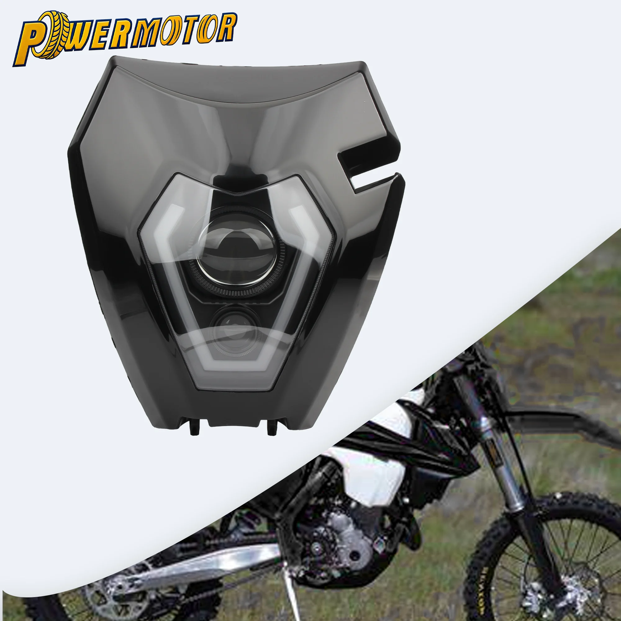 

For KTM EXC-F 250 Motorcycle Headlight Assembly Fairing 150 300 350 450 2013-2022 Supermoto Dirt Bike Enduro Motocross Headlamp