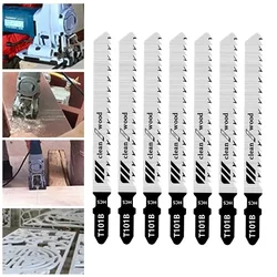 5PCS Saw Blades T101B Down Cutting Laminates Veneers HCS Fit Power Tools For Dremel Multitool Serra Circular Serra Tico
