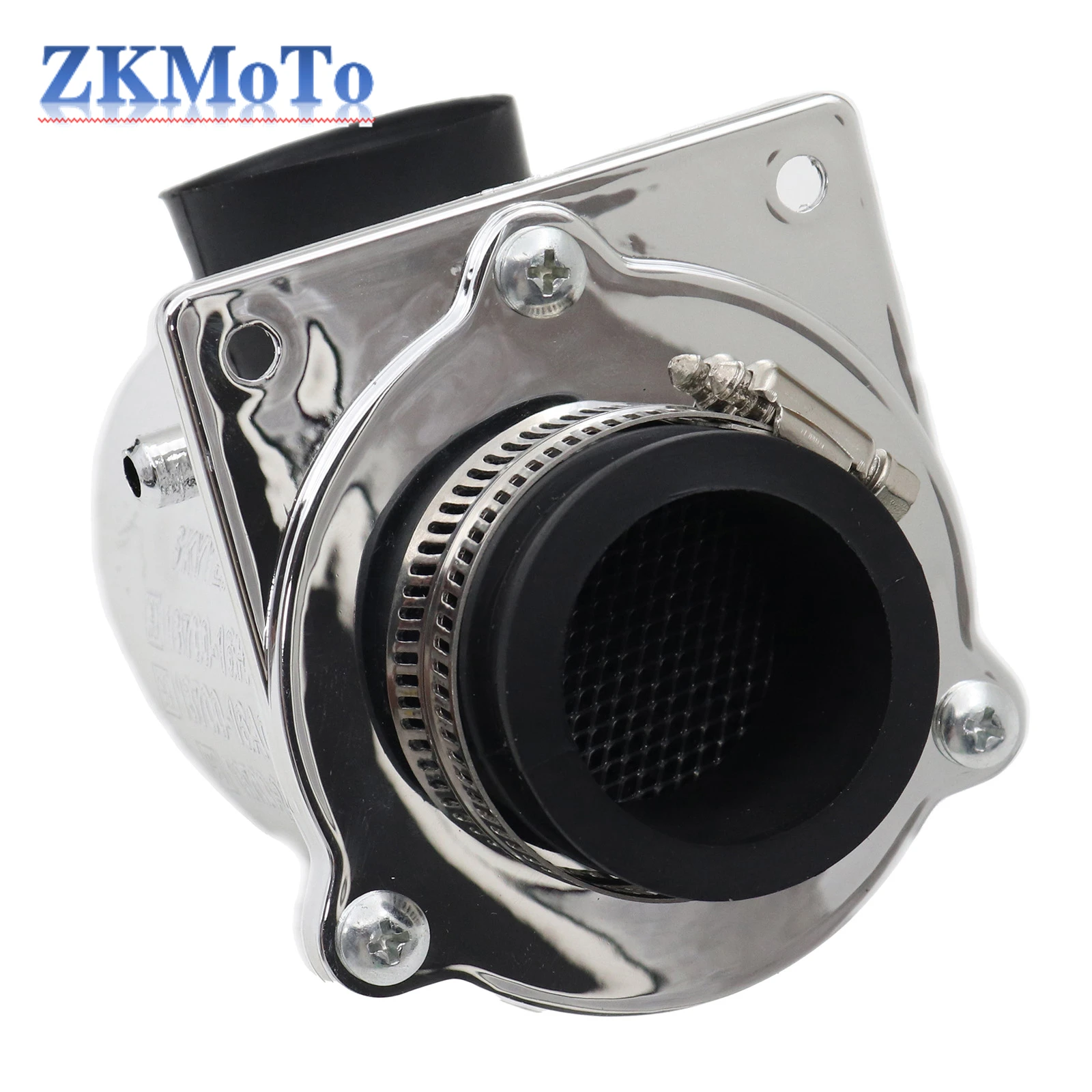 Mini Moto Scooter Silver Motorcycle 35mm Air Filter Fit For Honda Monkey Bike Orangutan Bike Parts Z50 Dirt Pit Bike Z50