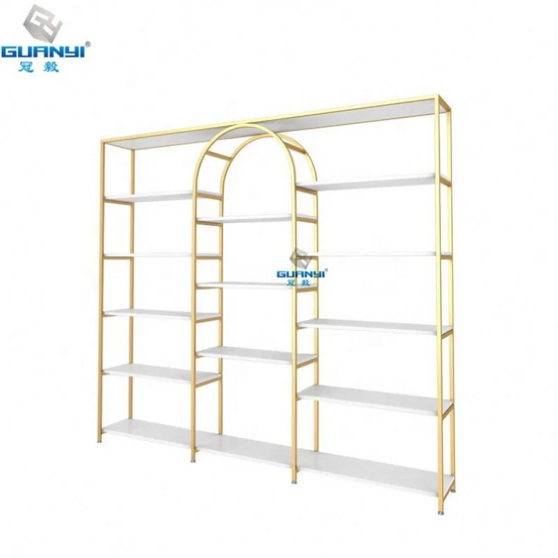 custom.Durable Cosmetic Shop Shelves Retail Stores Beauty Product Display