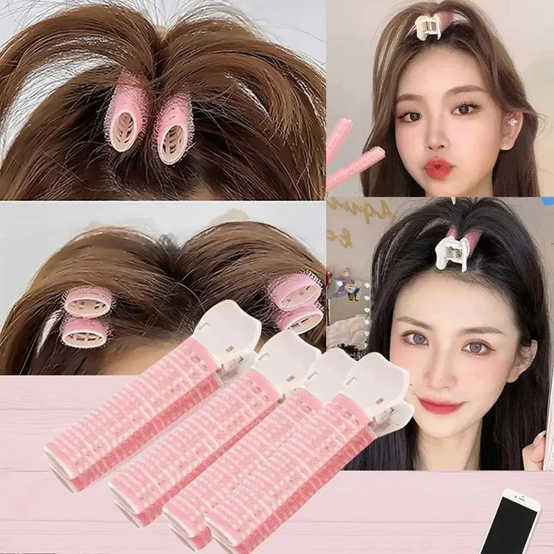 

Korean Fluffy Hairpin Curling Hairpin Bangs Fixed Shape Geometric Exquisite Hair Accessories Perm Iron New Hair Clips for Women