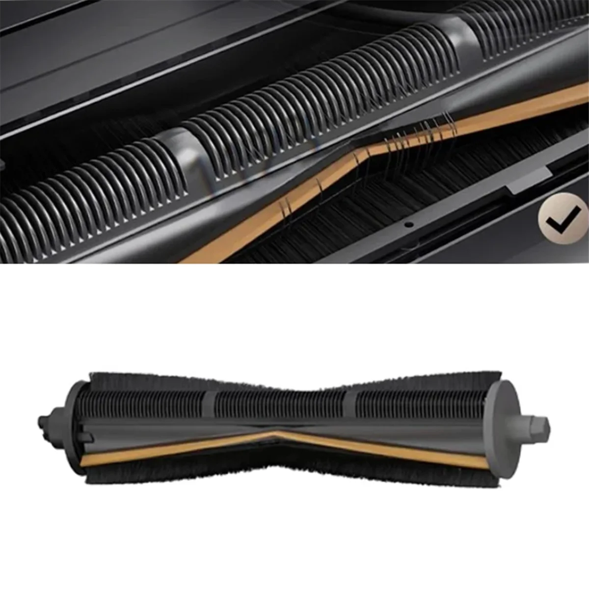 Per Dreame X30/X40 Ultra/L10s Pro Ultra Heat/L10s/L20/L40 Ultra/S20Pro Taglio Capelli Anti Groviglio Tricut Spazzola Parte Vuoto