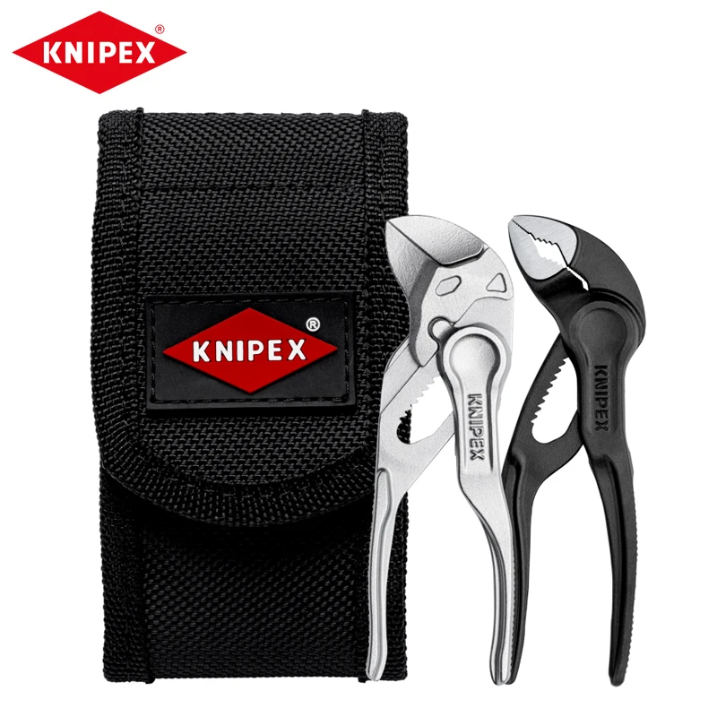 KNIPEX 00 20 72 V04 XS Набор мини-плоскогубцев XS в поясной сумке 1 x 87 00 100, 1 x 86 04 100 KNIPEX 00 20 72 V04 XS Набор мини-плоскогубцев XS в поясной сумке 1 x 87 00 100, 1 x 86 04 100
