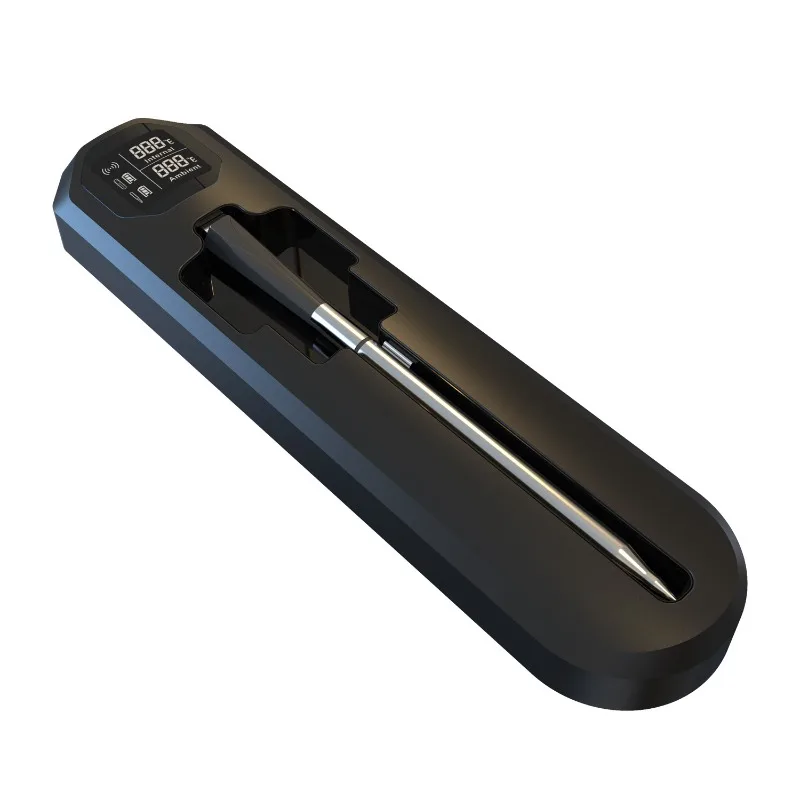 

2025 Bluetooth food thermometer, wireless barbecue barbecue thermometer, kitchen oven meat thermometer