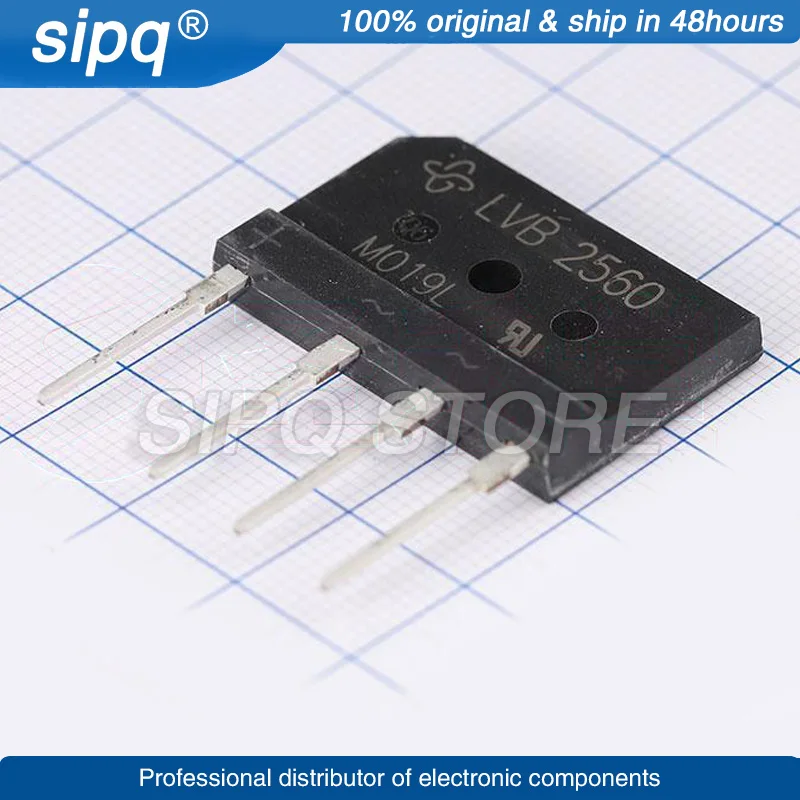 

10PCS/LOT LVB2560-M3/45 LVB2560 GSIB-5S Single-Phase Silicon Bridge Rectifier NEW Original