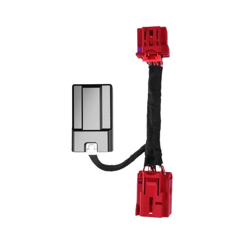 Start Stop For Eliminator for Porsche For Macan 2022 through 2026 Direct Fit Red Black Plastic Auto System Module