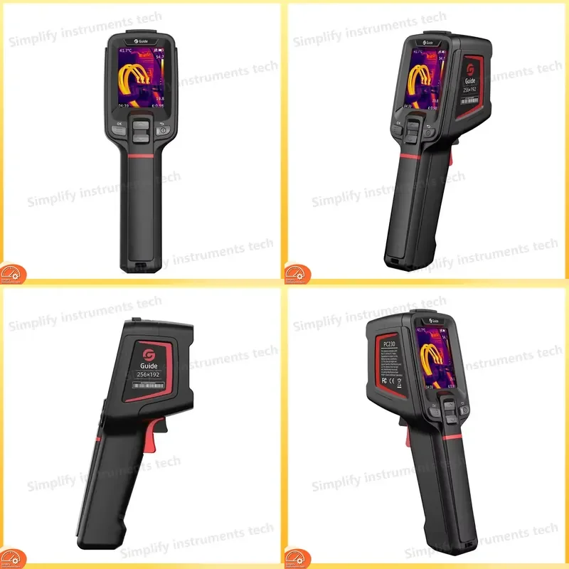 Guide Sensmart PC230 Thermal Imager Infrared Thermometer Industrial Temperature Measurement Camera for Electrical HVAC