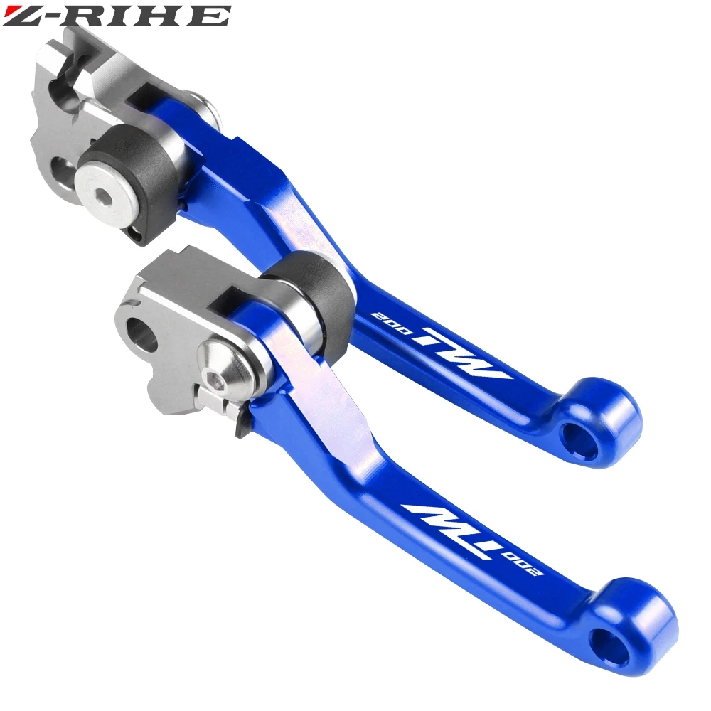 Motorcycle For YAMAHA TW200 TW 2000 2001 2002 2003 2004 2005-2017 CNC Dirt Pit Bike Motocross Pivot Brake Clutch Levers TW125 image 3