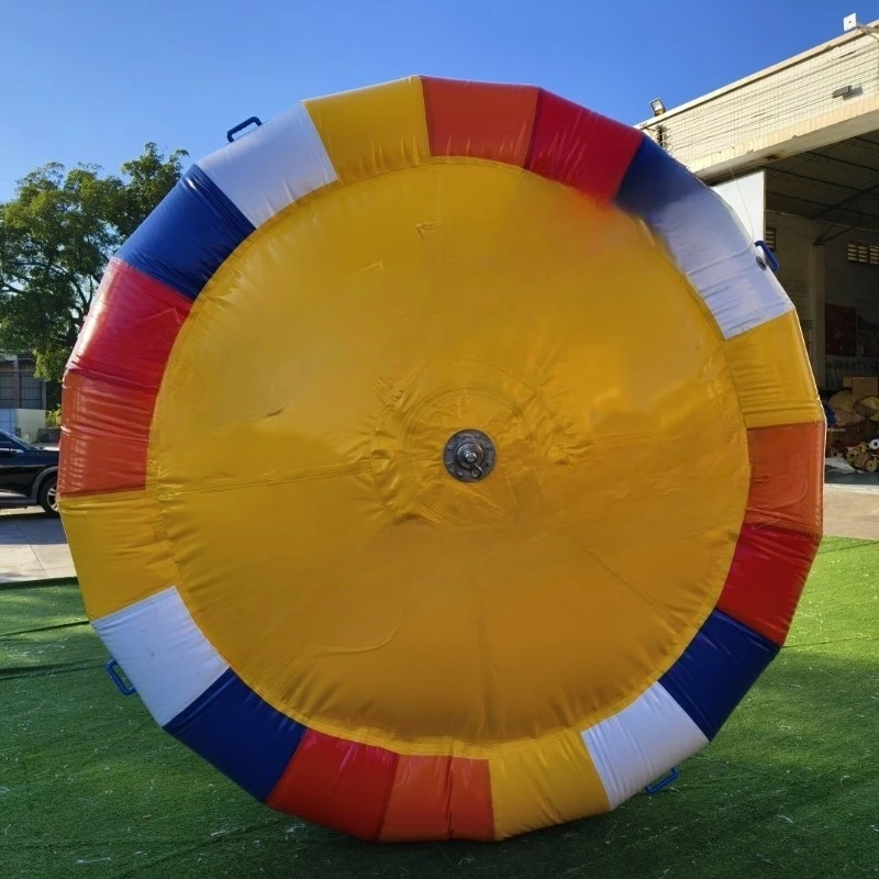 5m new flying multi-color crazy flying saucer inflatable inflatable boat water sports