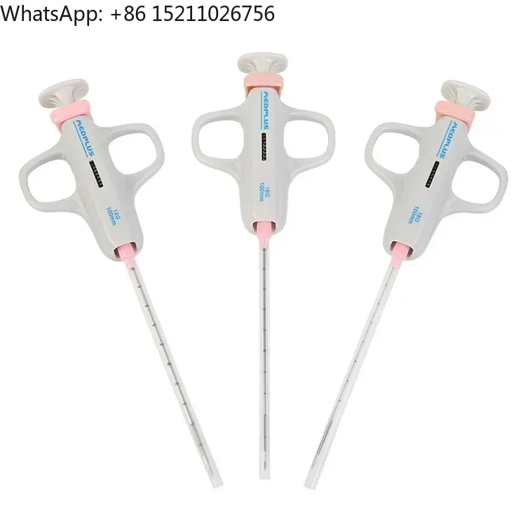 

Stainless steel tru cut disposable semi-automatic sterile medical