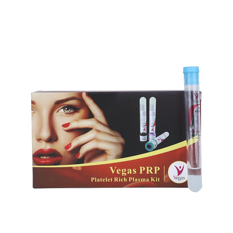 10ml  PET material Blood Test prp kit Disposable medical PRP kit tube prp kit for facial