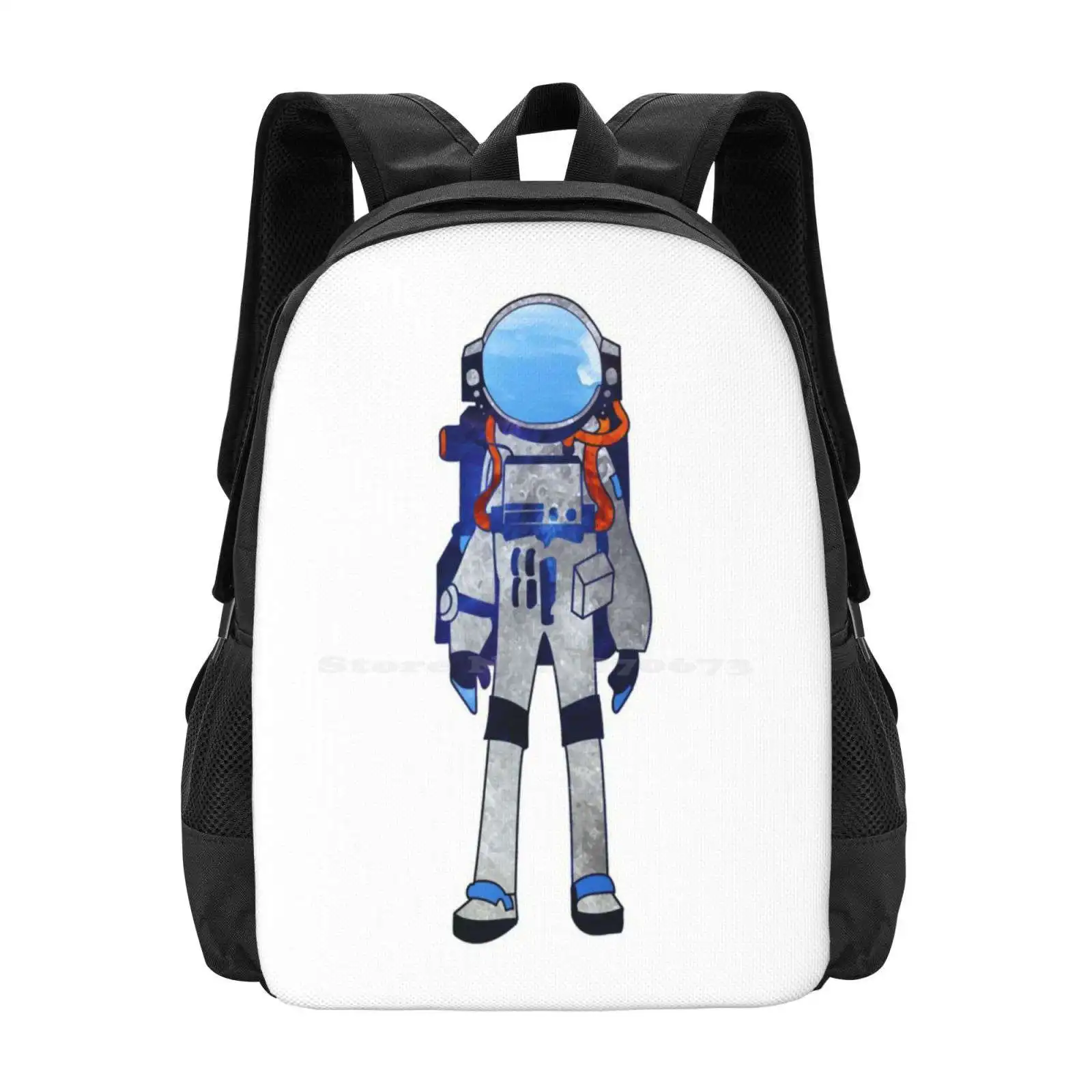 Astroneer Astronaut-Spaced Out! Hot Sale Backpack Fashion Bags Astronaut Astroneer Space Travel Rocket Cool Galaxy Pattern