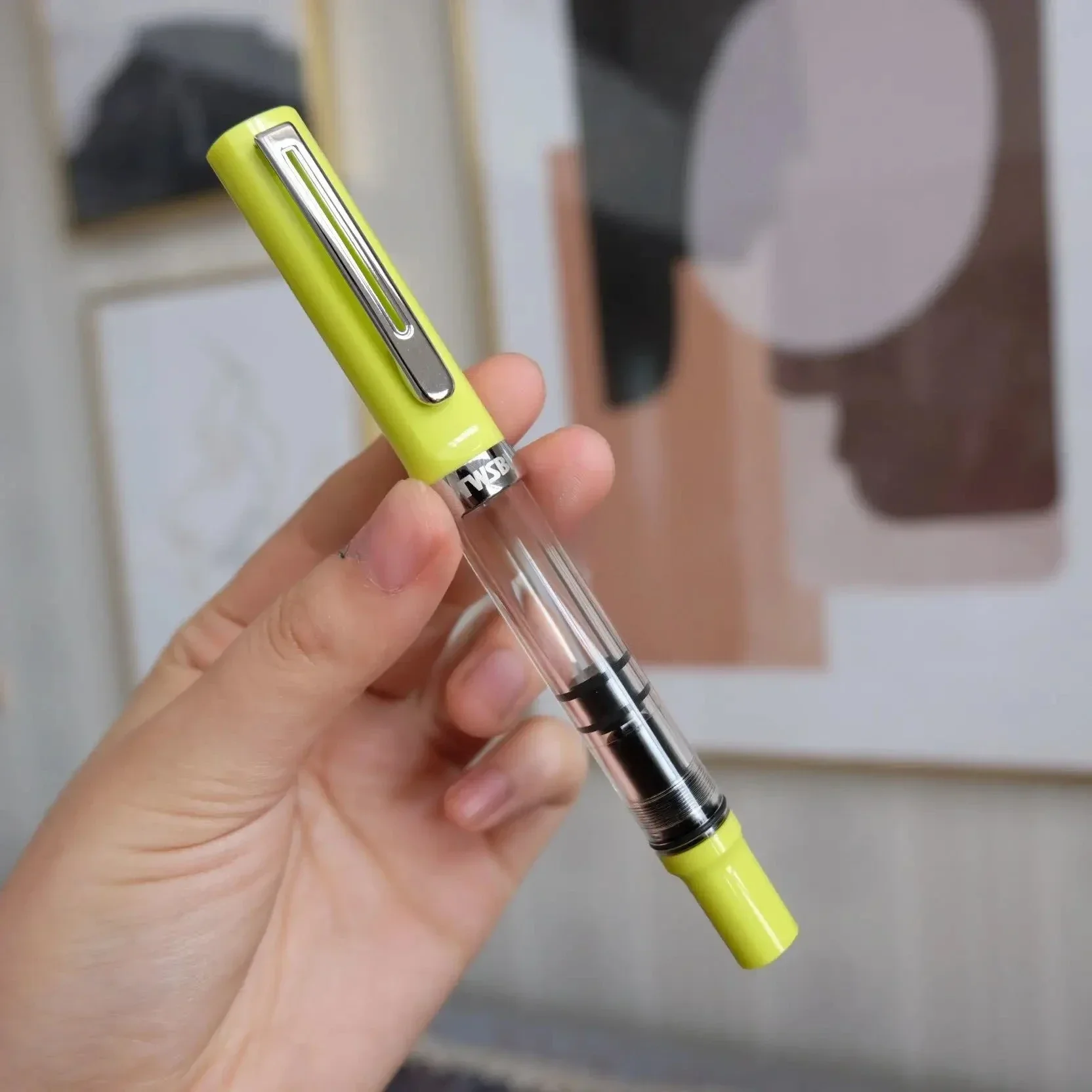 

Новая перьевая ручка TWSBI ECO, прозрачный держатель для перьевой ручки из смолы, большая емкость для хранения чернил, студенческие письменные принадлежности, бизнес-принадлежности, подарок