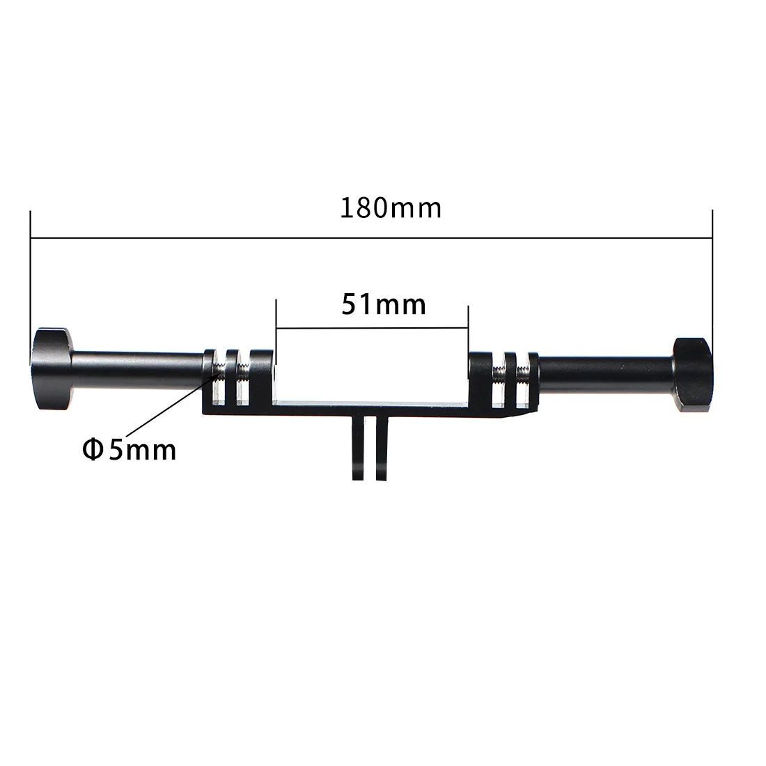 Doppelter Dual-Halterungs-Stativhalter, Sportkamera-Griff mit Schraubmontage-Adapter für Gopro Hero 13 12, für DJI Osmo Action-Kamera – Detail 29