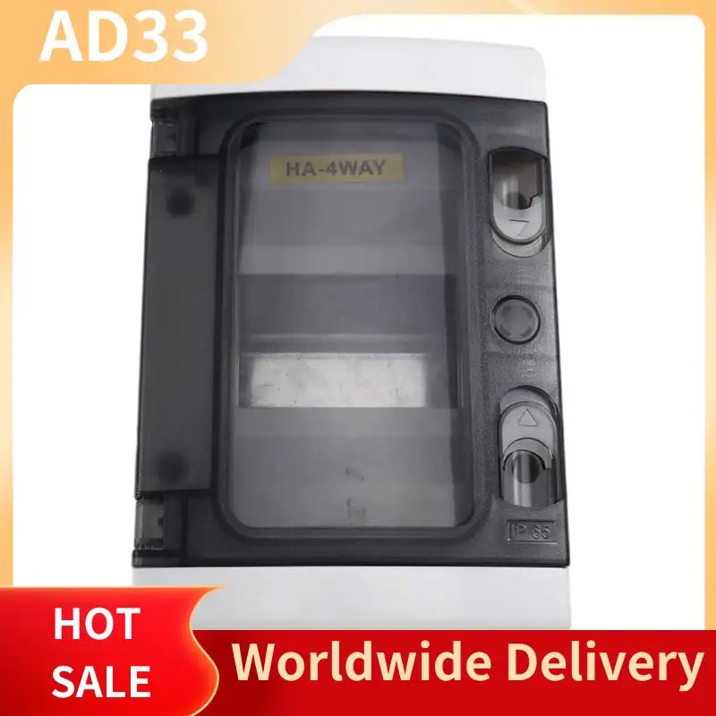 

Top Deals Waterproof Distribution Box Outdoor Plastic Electrical HA-4Way Forcircuit Breaker