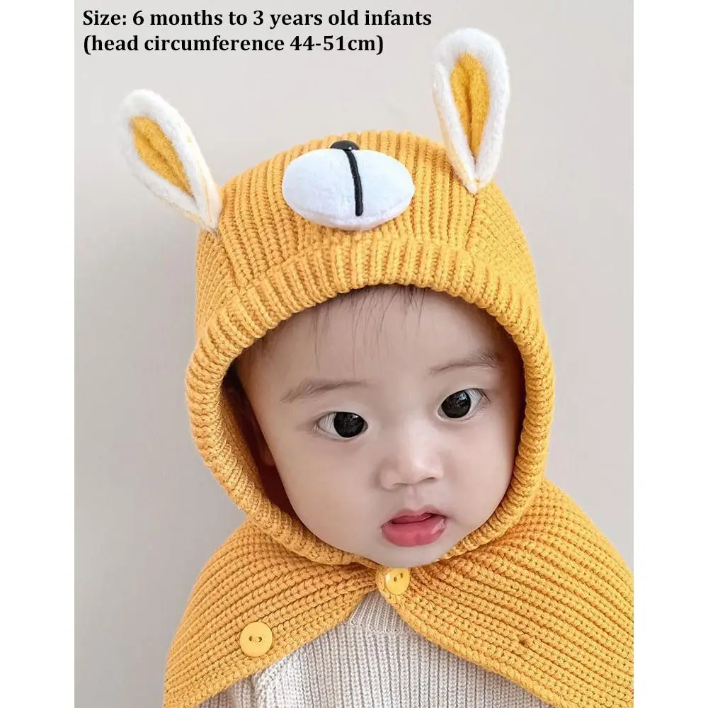 AdTosBaby-Chapeaux de protection des oreilles pour enfants, bonnet mignon pour bébé, bonnet avec oreillette pour l'automne et l'hiver, 2024