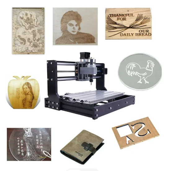 3018 PRO Engraver Machine, DIY Mini Router Kit Cutting Milling Engraving on Acrylic PVC PCB Wood Standard