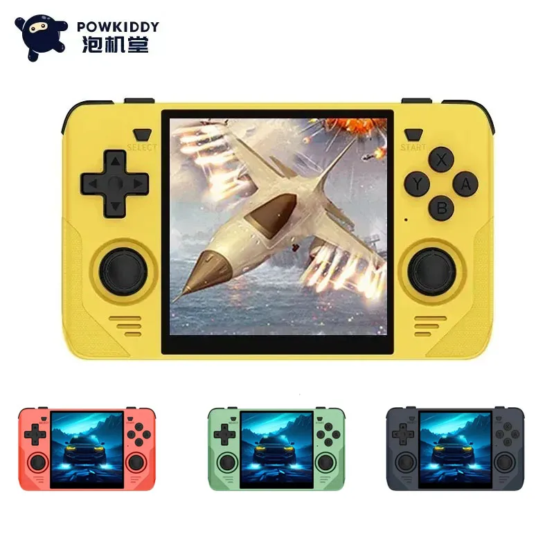 Powkiddy Rgb30 4.0 British Ips Hd Screen Open Source Handheld Cross-border Psp Simulator N64 Rocker Arcade Game Machine Gift