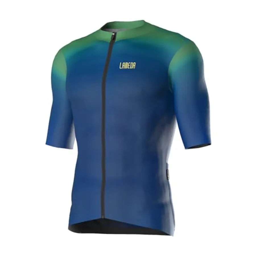

LAMEDA Men's Cycling Jersey Breathable Lightweight Bike Jersey Short Sleeve Quick Dry Moisture Wicking Biking Shirts