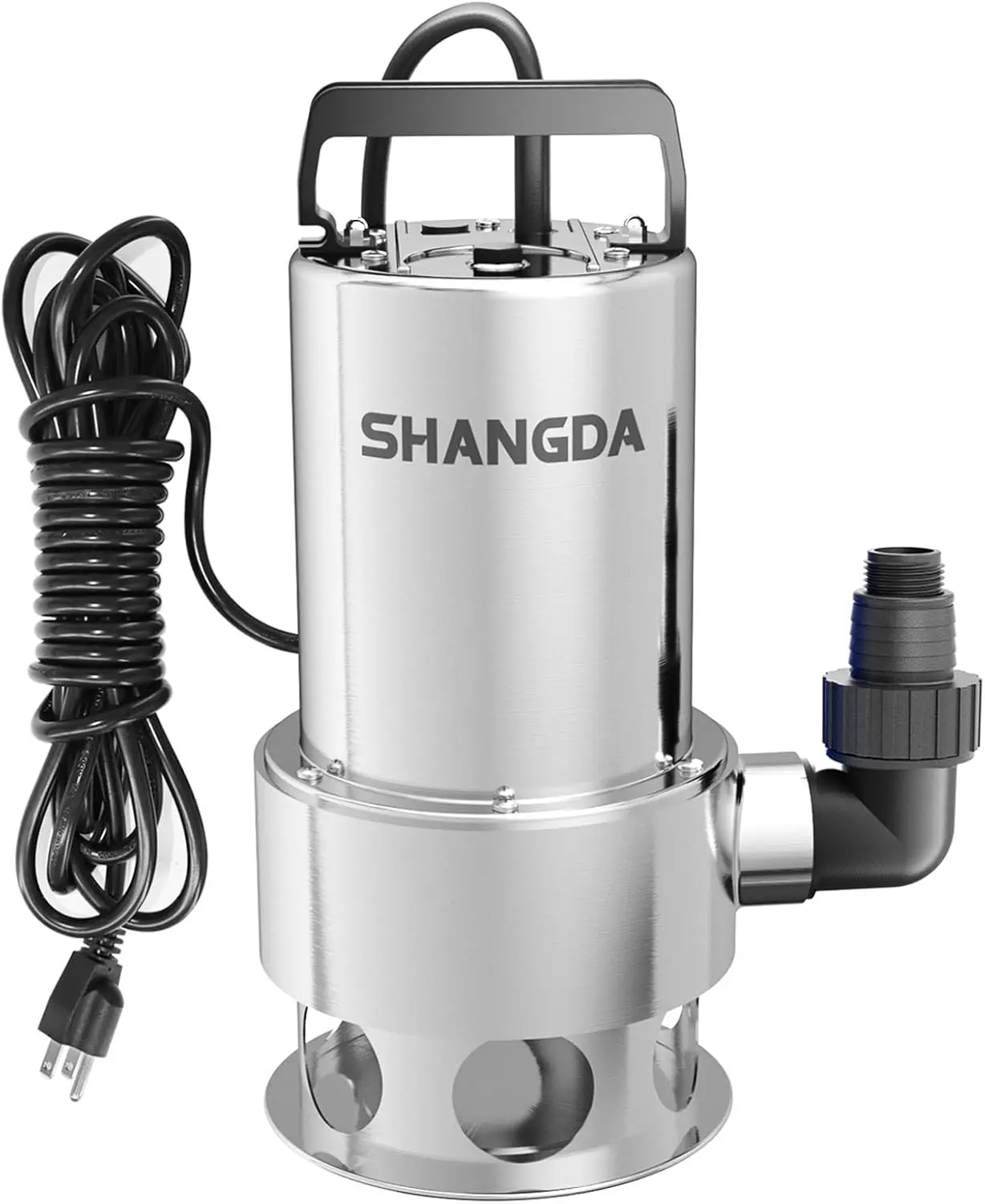 

Погружной насос для грязной/чистой воды 1.6HP, 5500GPH, портативный электрический водяной насос для слива воды из бассейнов и гидромассажных ванн