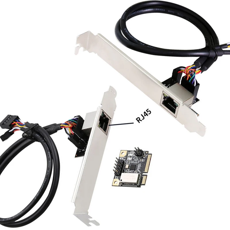 

Адаптер-сплиттер MINI PCIE Lan Card Адаптер PCIE/конвертер Гигабитная сетевая карта PCI-E Ethernet RJ-45 Сетевой адаптер Игровая карта PCIE