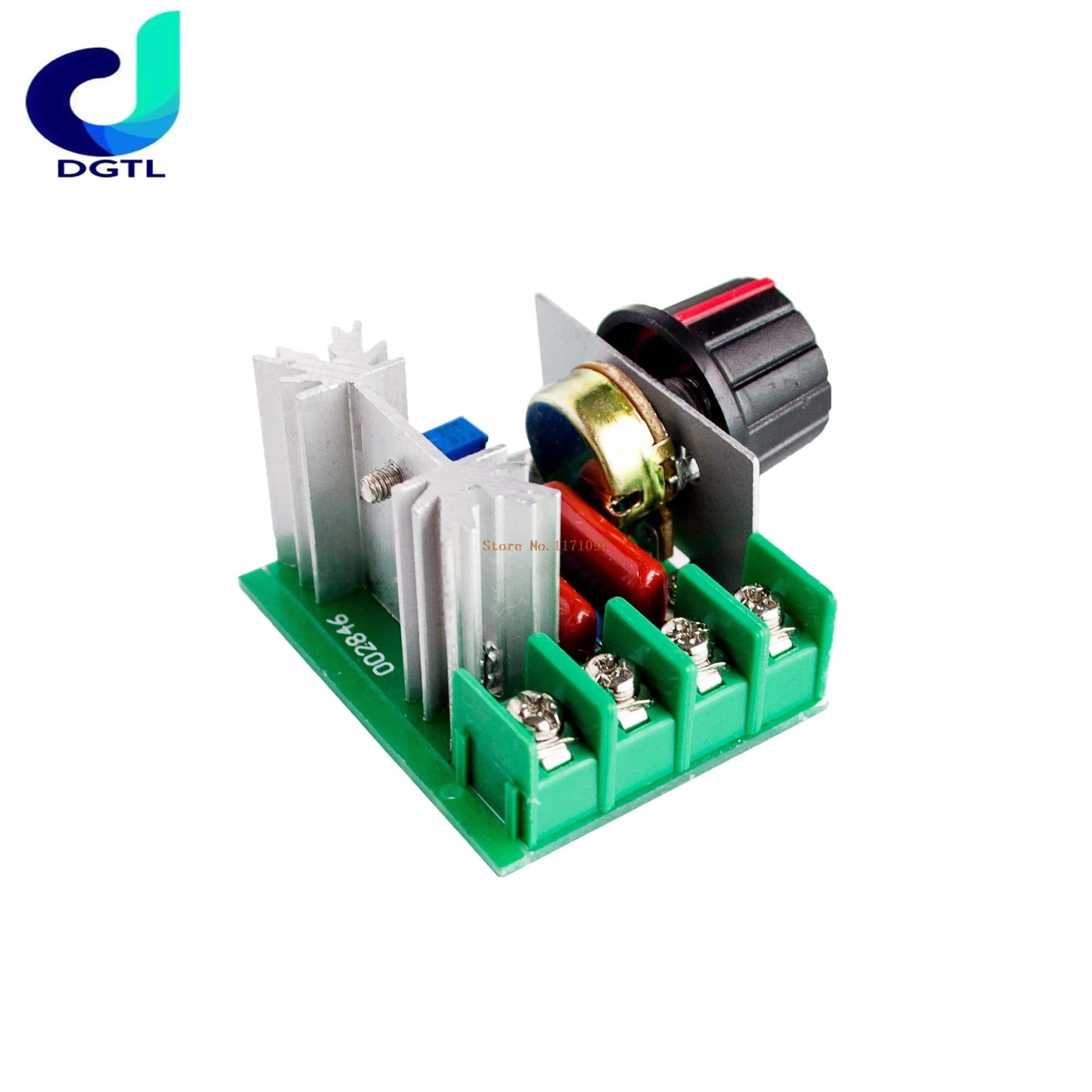 AC 220V 2000W SCR Voltage Regulator Dimming Dimmers Motor Speed Controller Thermostat Electronic Voltage Regulator Module