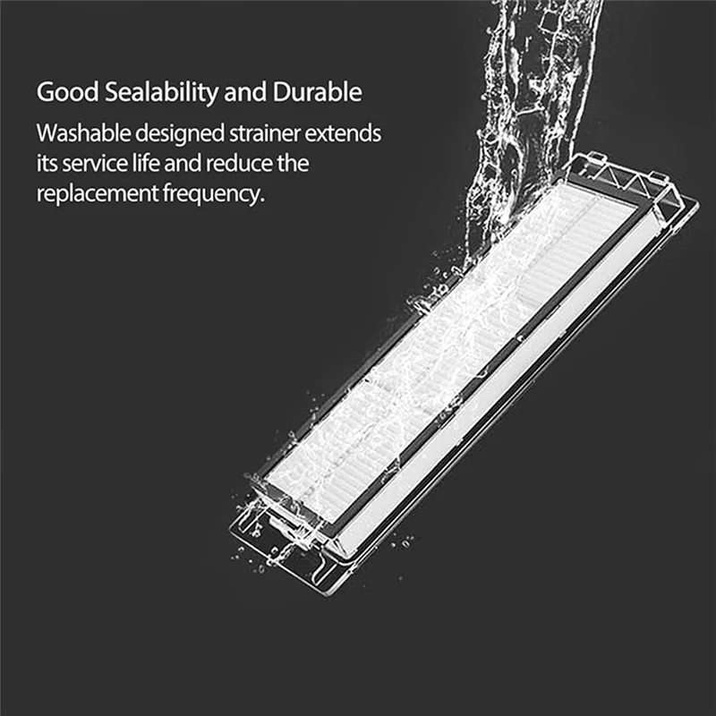 ABJO-para Xiaomi Roborock S4 S5MAX Robot aspirador Cepillo Lateral principal filtro Hepa piezas de repuesto