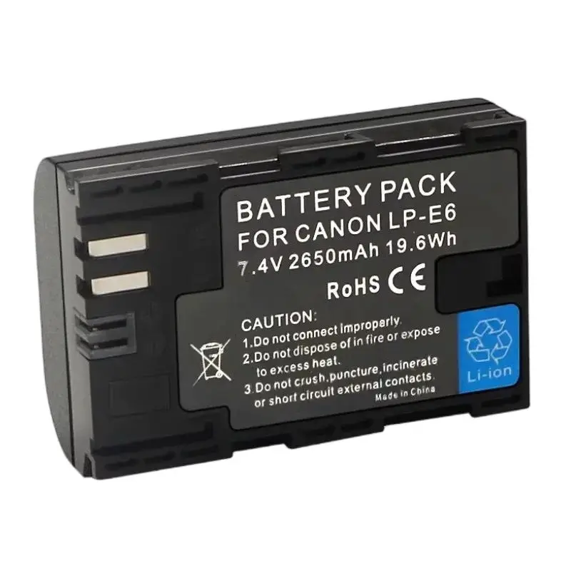 LP-E6 E6H 5D2 5D3 5… - image