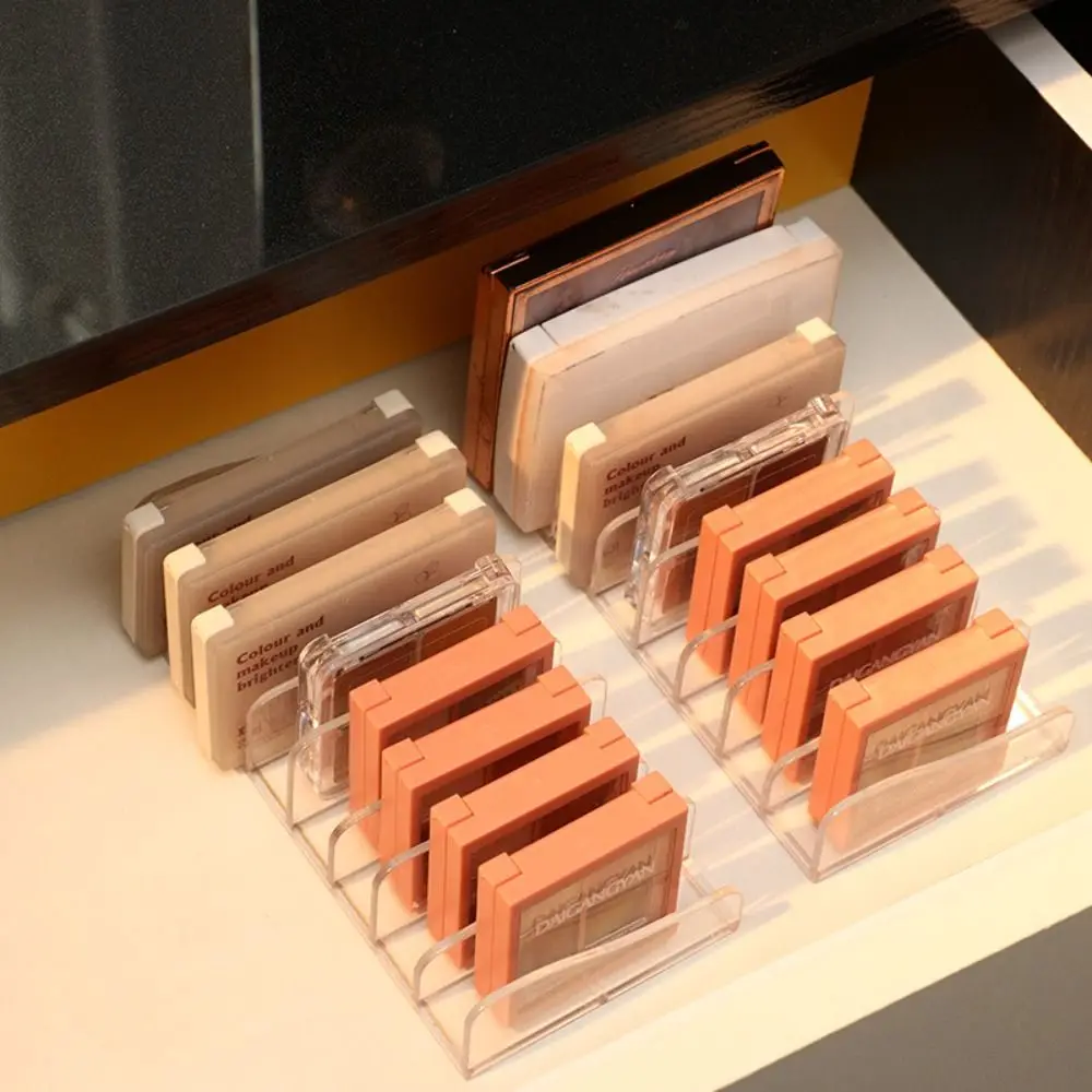 

Transparent Cosmetic Storage Box Acrylic Air Cushion Organizer Multi-grid Storage Display Simple Sunglasses Storage