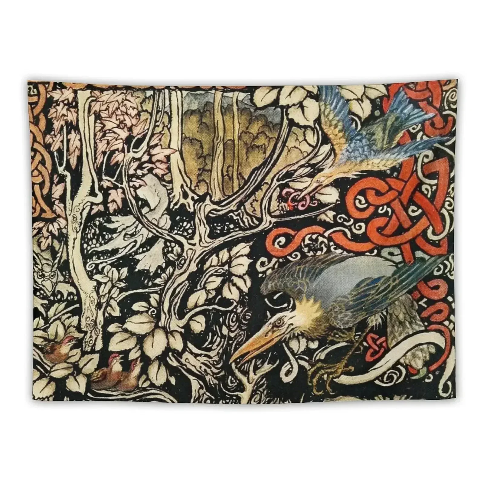 

Arthur Rackham: Irish Fairy Tales 1920 - Monstrous Creates Tapestry Things To The Room For Bedroom Tapestry