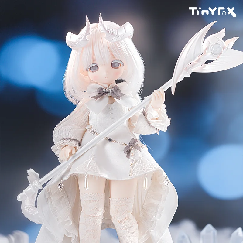 Tinyfox Fred White Dragon 1/6 Scale MJD Doll Full Set Official