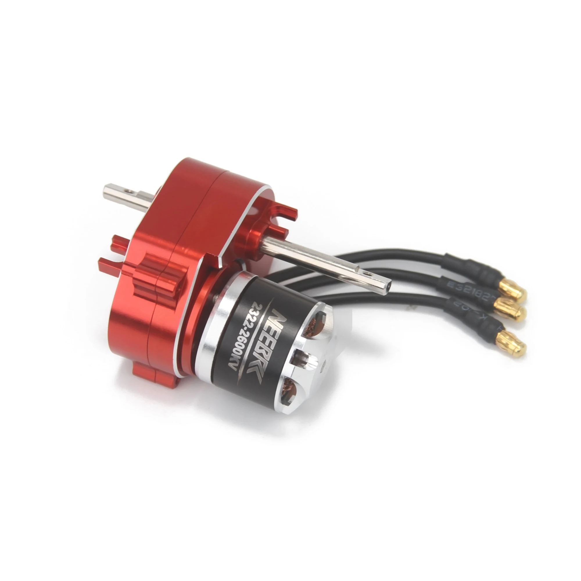 มอเตอร์ไร้แปรงถ่าน NEEBRC 2322 2600KV พร้อมเกียร์โลหะเต็มรูปแบบ สำหรับรถบังคับวิทยุ รถครอว์เลอร์ รถบรรทุก MN82 MN78 MN168 MN99 MN98 อะไหล่ DIY