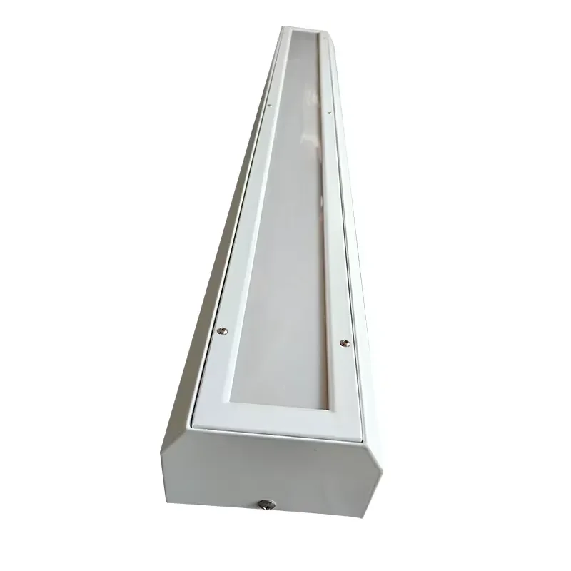 for Factory Hanging Chandelier Project Office Solid Square Side Long LED Chandelier Prison Light