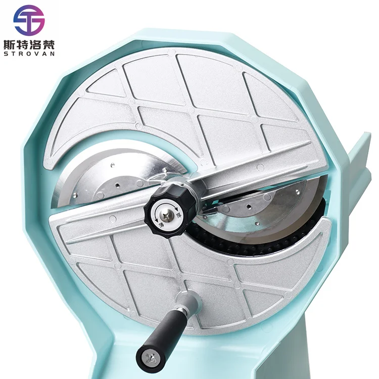 Easy Operation Manual Control Double Slot Plastic Case Food Slices Fruits Vegetables Slicer Cutter