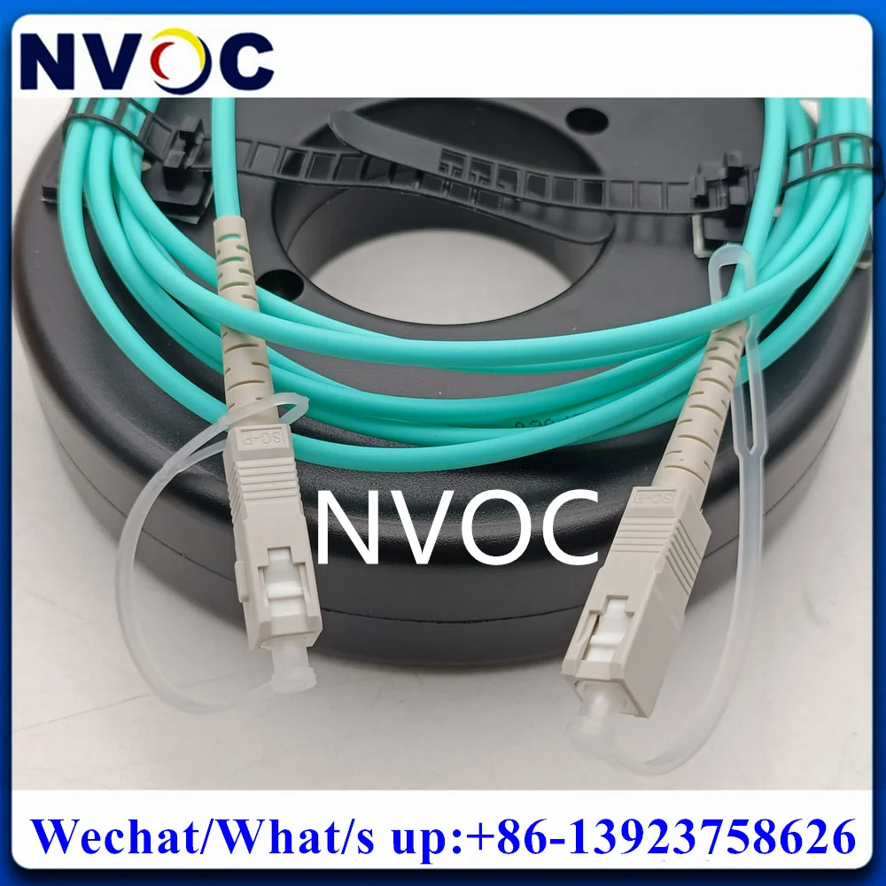 200M SC/ST/FC/LC MMF 50/125 OM3-150 OM3-300 Fiber Optic OTDR Launch Cable Box Dead Zone OM3 Multimode Mode Fibre Optical Ring