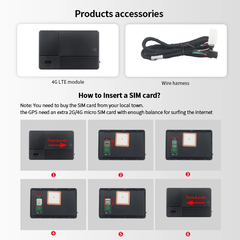 EASYGUARD Smartphone APP Control 4G LTE Module And GPS Tracking For EasyGuard Products Usafe For IOS & Android Smartphone