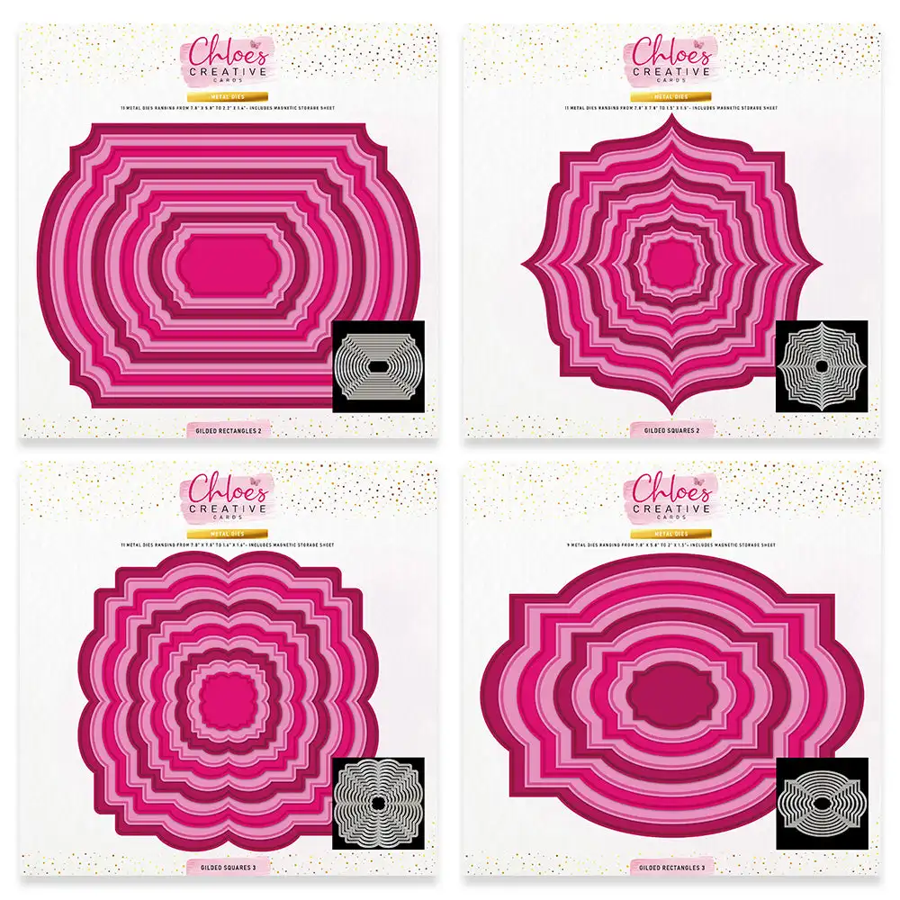 

Dainty shape Metal Cutting Dies Hot Foil For DIY Scrapbook Craft Decoration Template Supplies Card 2026 New