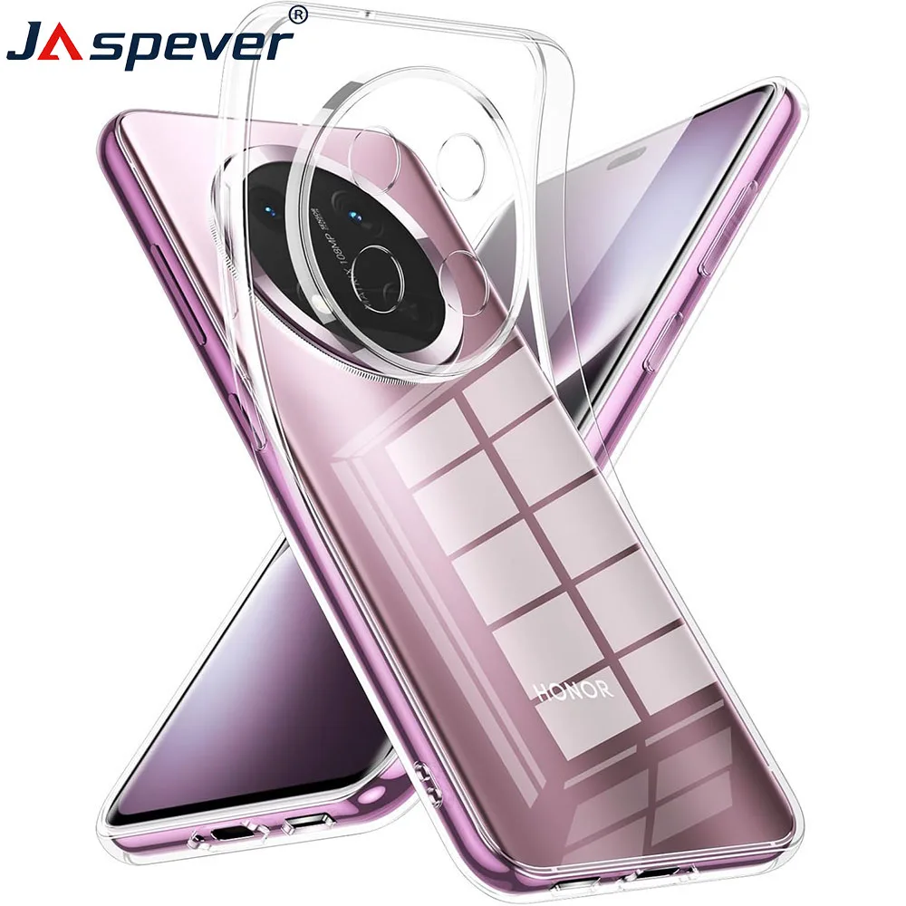 Custodia Morbida In Silicone Trasparente Per Honor Magic8 Magic7 Magic6 Magic5 Magic4 Magic 8 7 6 5 Pro Lite Cover Ultra Sottile Trasparente Shell-image