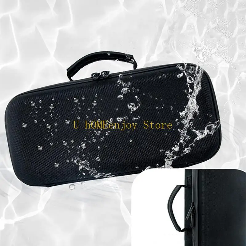 B0kf Shockproof Shock Hard Shell Casing Case Antifall Storage Bag for Rogally Console