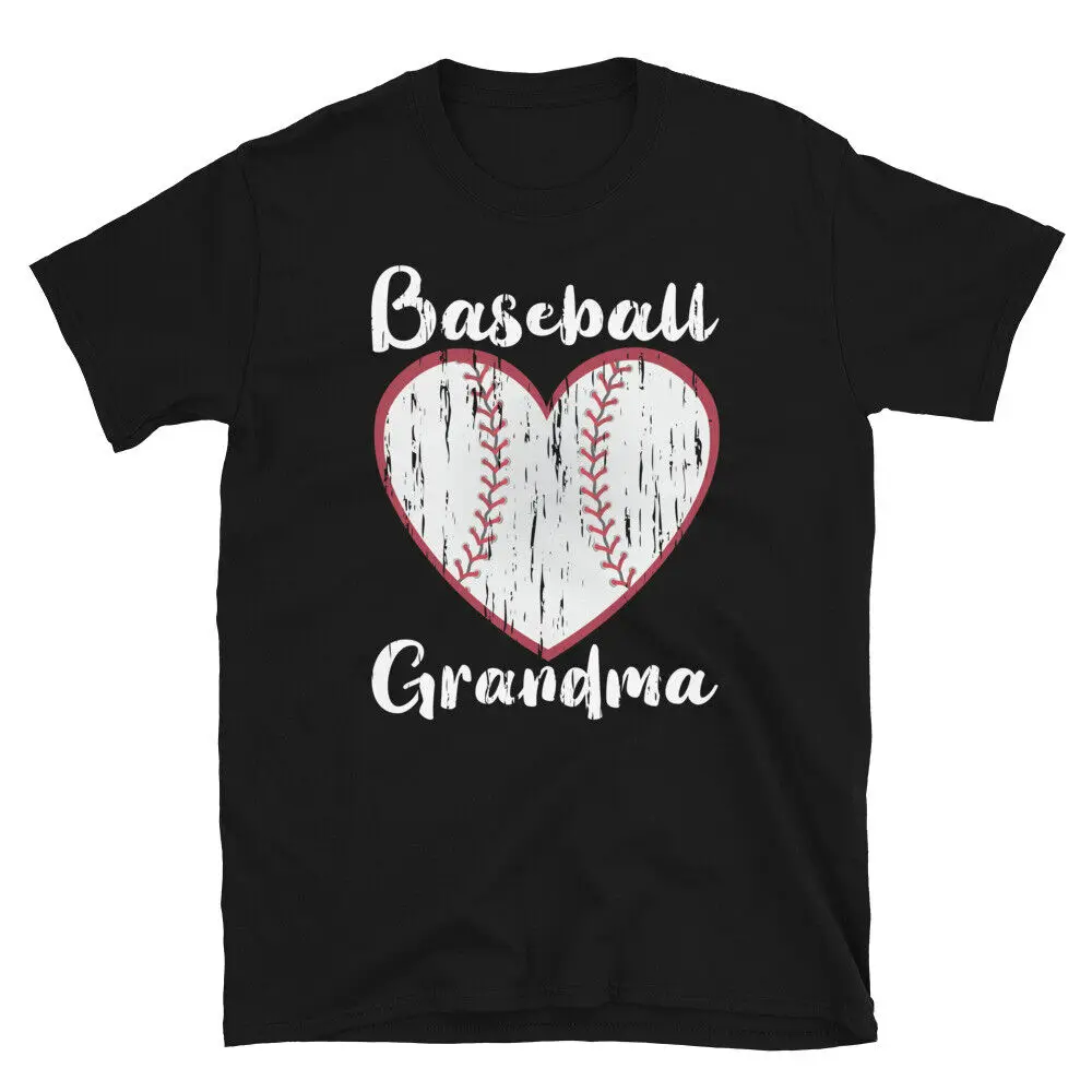 Baseball Grandma Funny Baseball Sports Lovers Field Pitch Anime Graphic T-shirts For Men Clothing Women Short Sleeve Tees