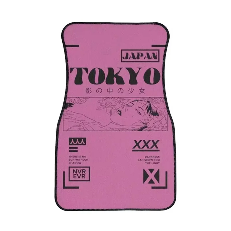 

Anime car floor mats, kawaii mat, cute car accessories for teens, car decorations for women, decor, sad girl, sad anime eyes, ko