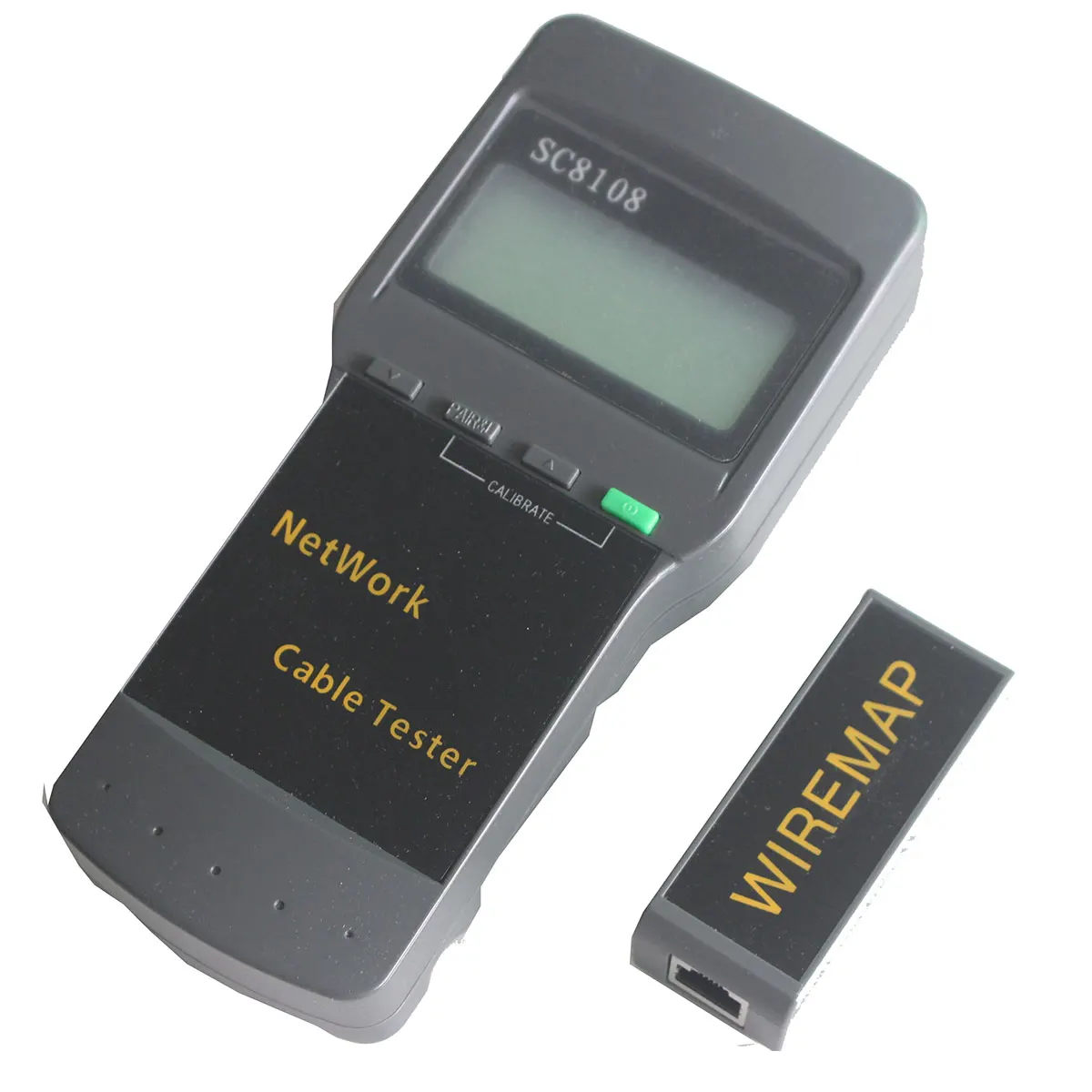 SC8108 Portable NetworkTester &LAN Phone Cable Tester Meter With LCD Display RJ45 Cat5e Cat6 UTP