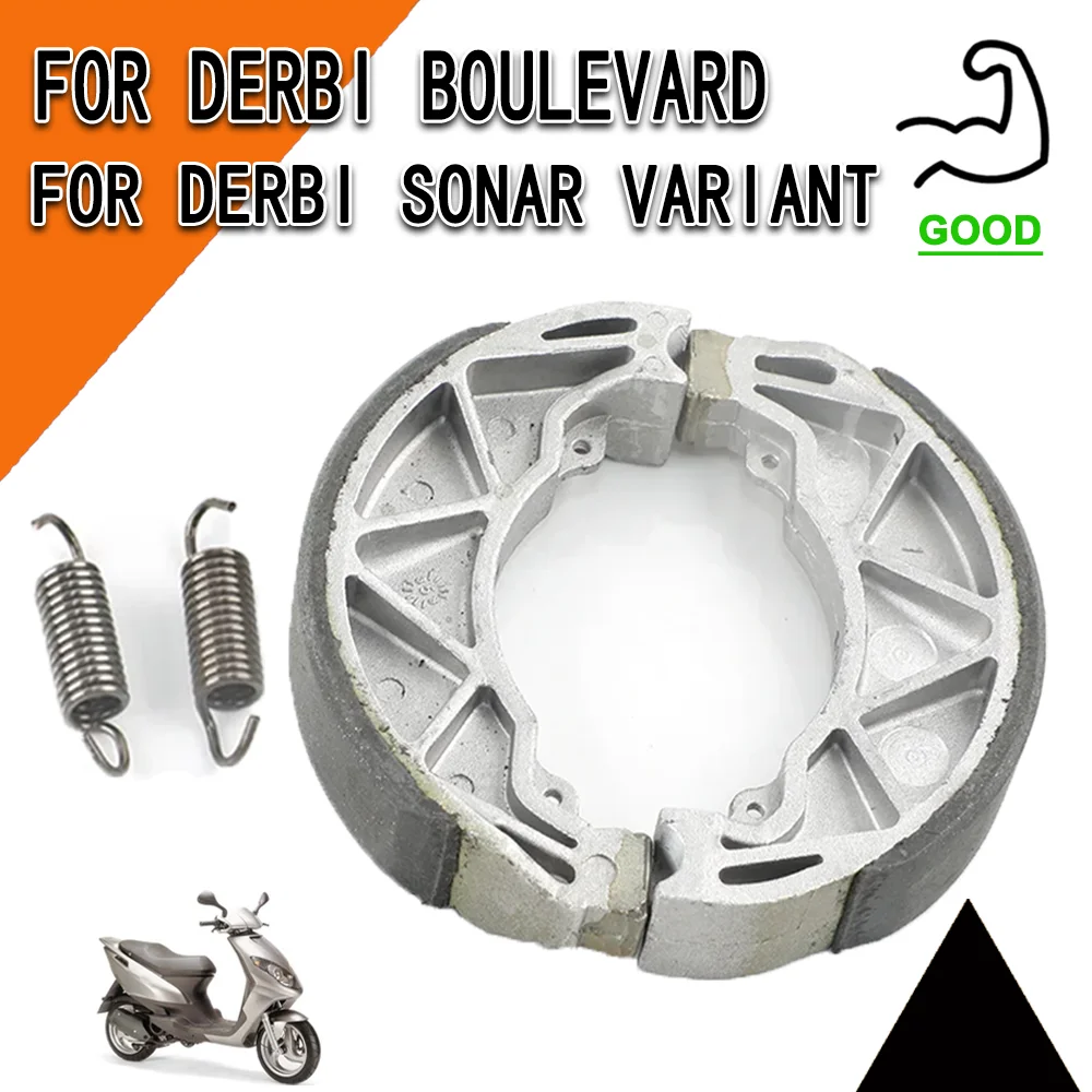 ل Derbi Boulevard 125 150 200 سونار 125 150 البديل 125 ملحقات الدراجة النارية مكابح خلفية وسادات فرامل الأحذية