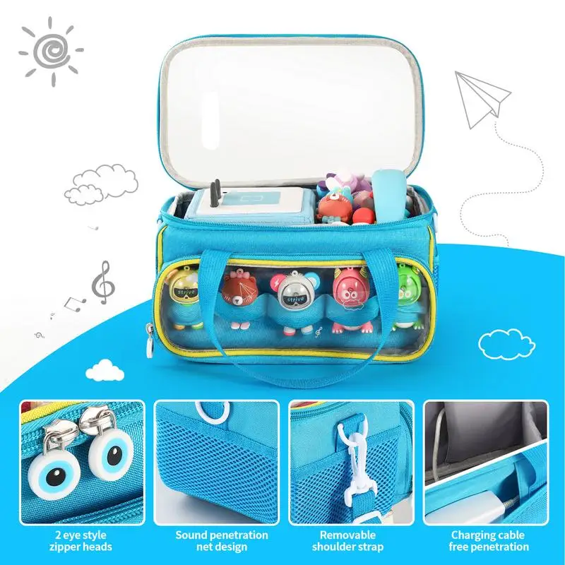 المحمولة السفر حمل حقيبة ل Tonies Toniebox كاتب المتكلم مجموعة المتكلم ورأى القماش طوي حقيبة التخزين غطاء الحقيبة قذيفة