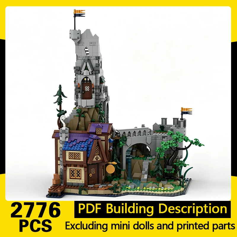 Popular Game Model MOC Building Bricks Functional Dice Tower Modular Technology Gifts Holiday Assemble Toys Suit Display