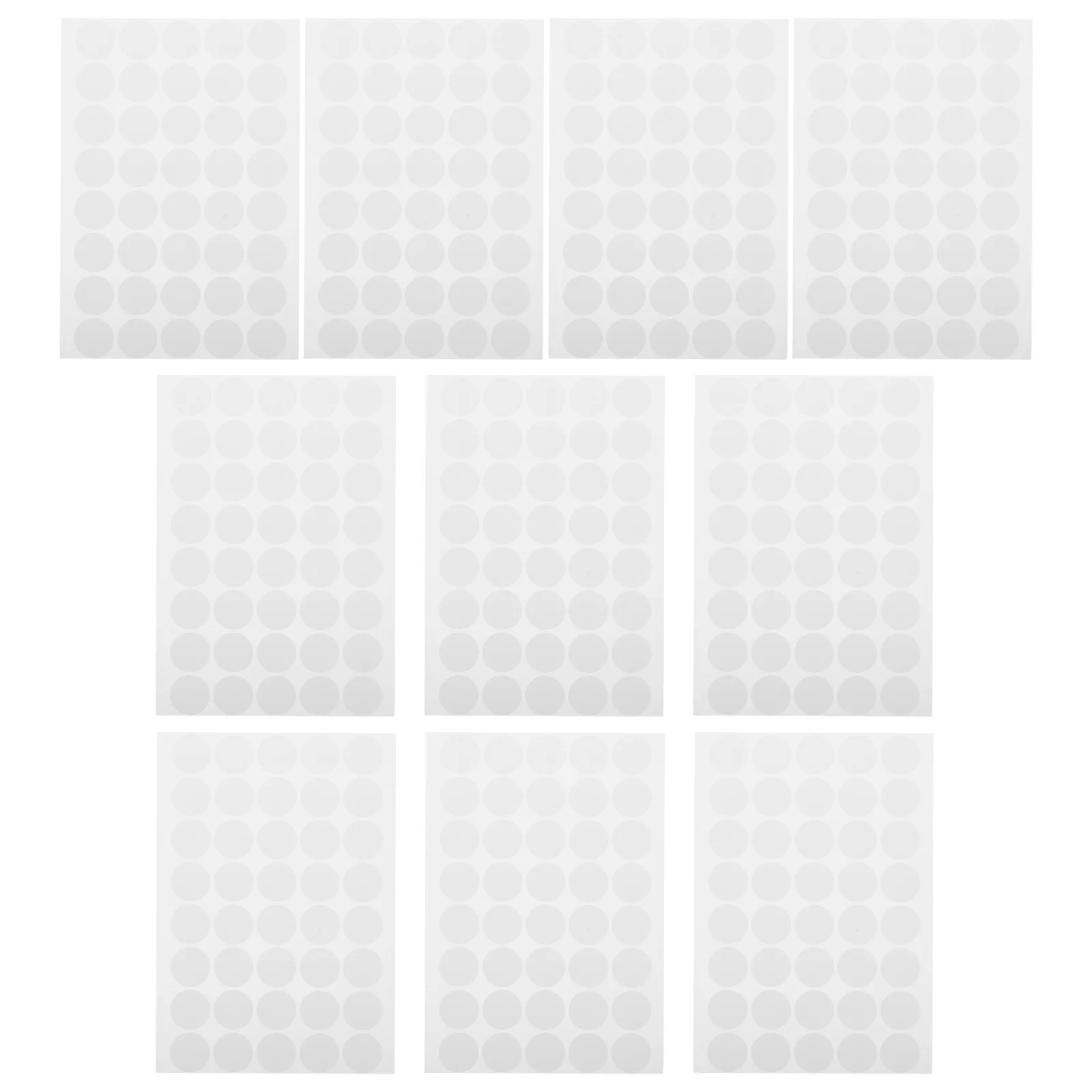 

10 листов клейких круглых этикеток, точечные наклейки, съемная записываемая поверхность для цен, инвентарь, организация бумажных изделий