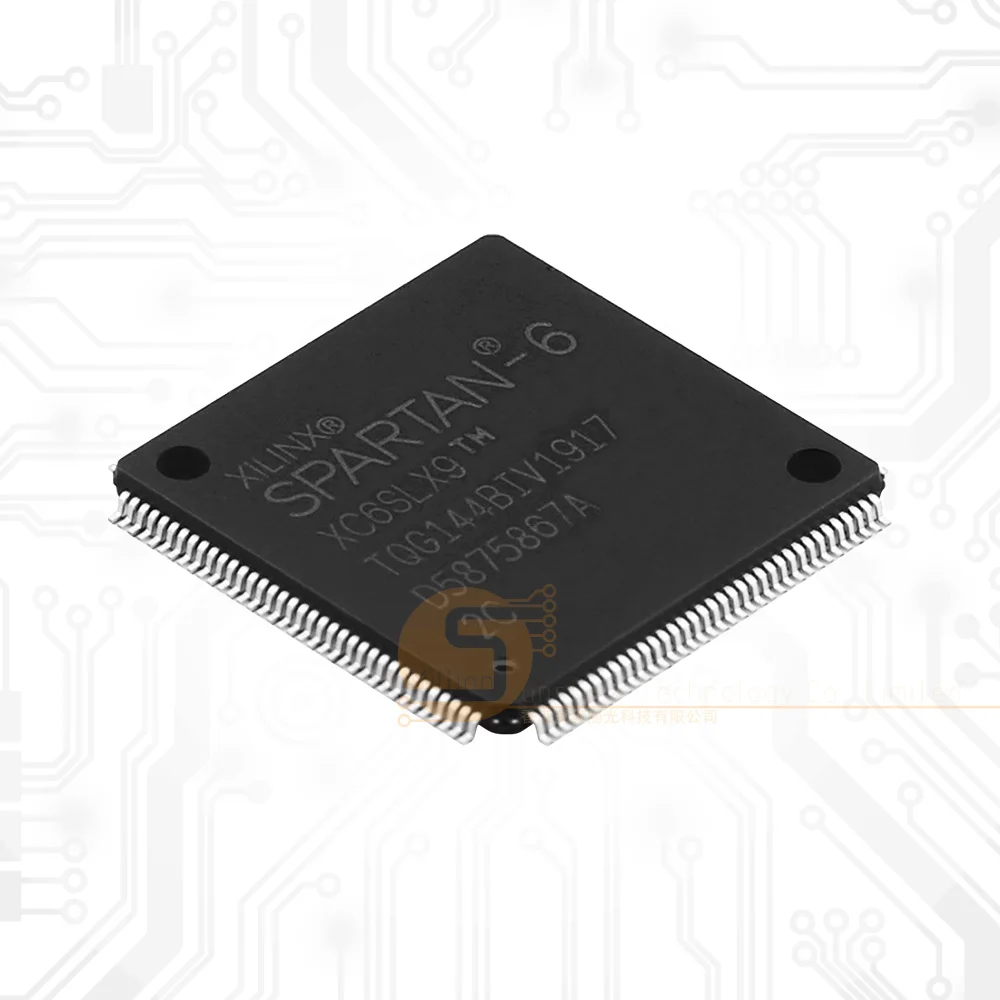 New XC6SLX9-2TQG144C IC FPGA SPARTAN-6 9K 144TQFP
