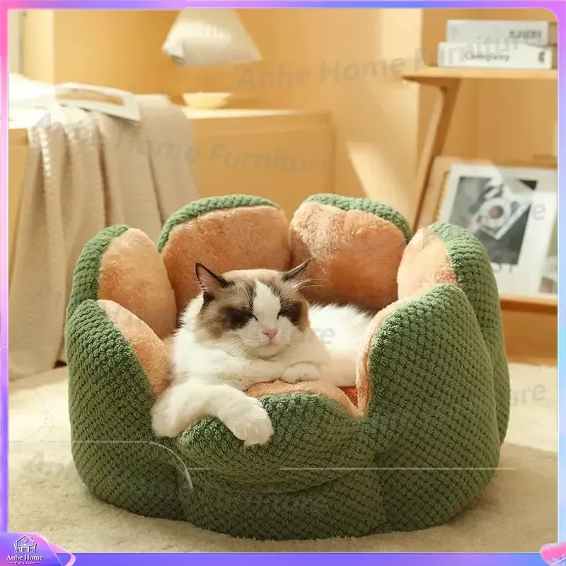 Large Soft Pet Bed Double Sided Dog Kennel Breathable Washable Velvet Sleeping Mat Customizable Cushion for Puppy Cat House