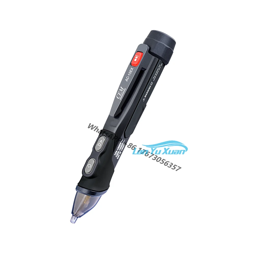 CEM AC-15EX Non-Contact AC Voltage Detector With ATEX Certificate IP67 Water Proof & 2m Drop-proof Electrical Tester